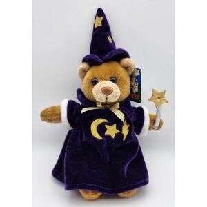 Excalibur Hotel Casino‎ Las Vegas Wizard Bear Dog Vintage Plush Stuffed Animal